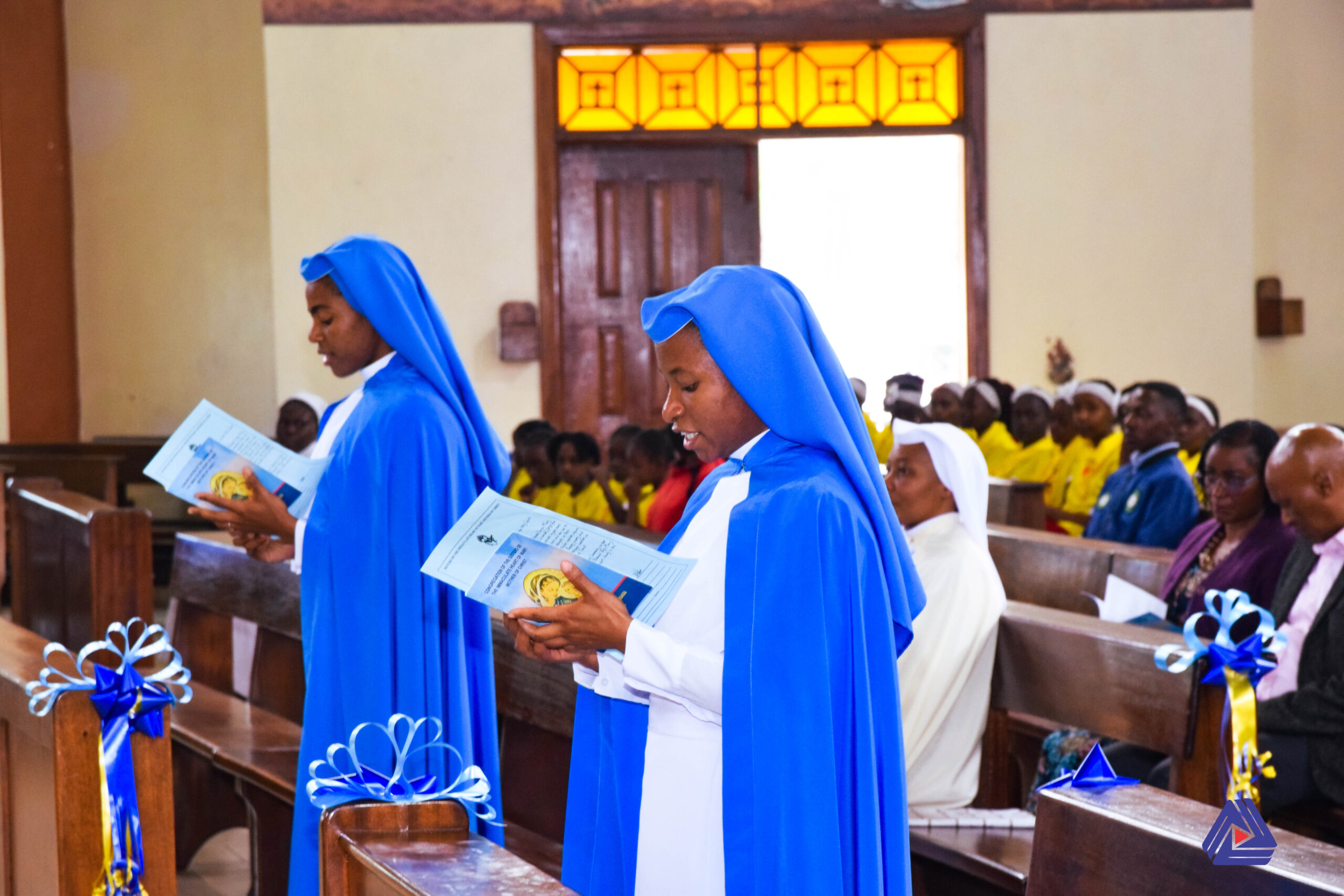 Hearts Consecrated: Sr. Maria Chikaodinaka and Sr. Maria Chizurum Make First Vows in the IHM Congregation